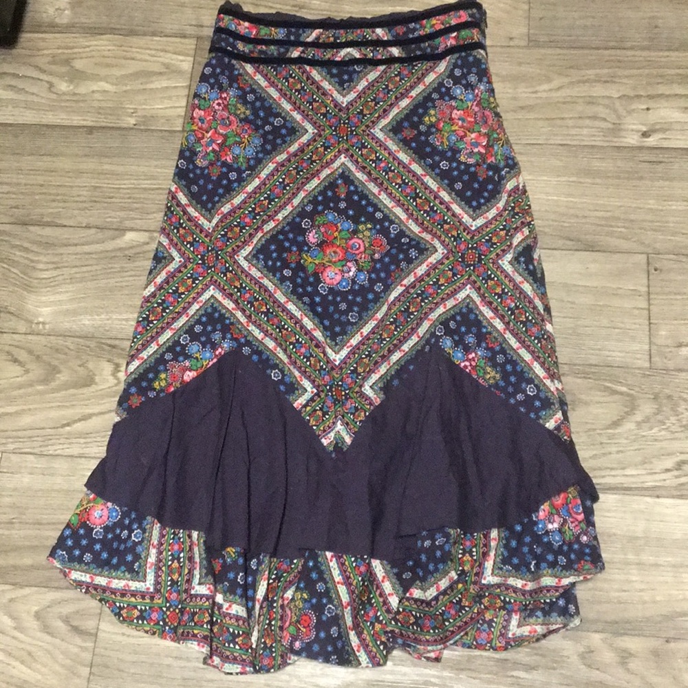 Boho prairie hippie gypsy peasant vintage maxi